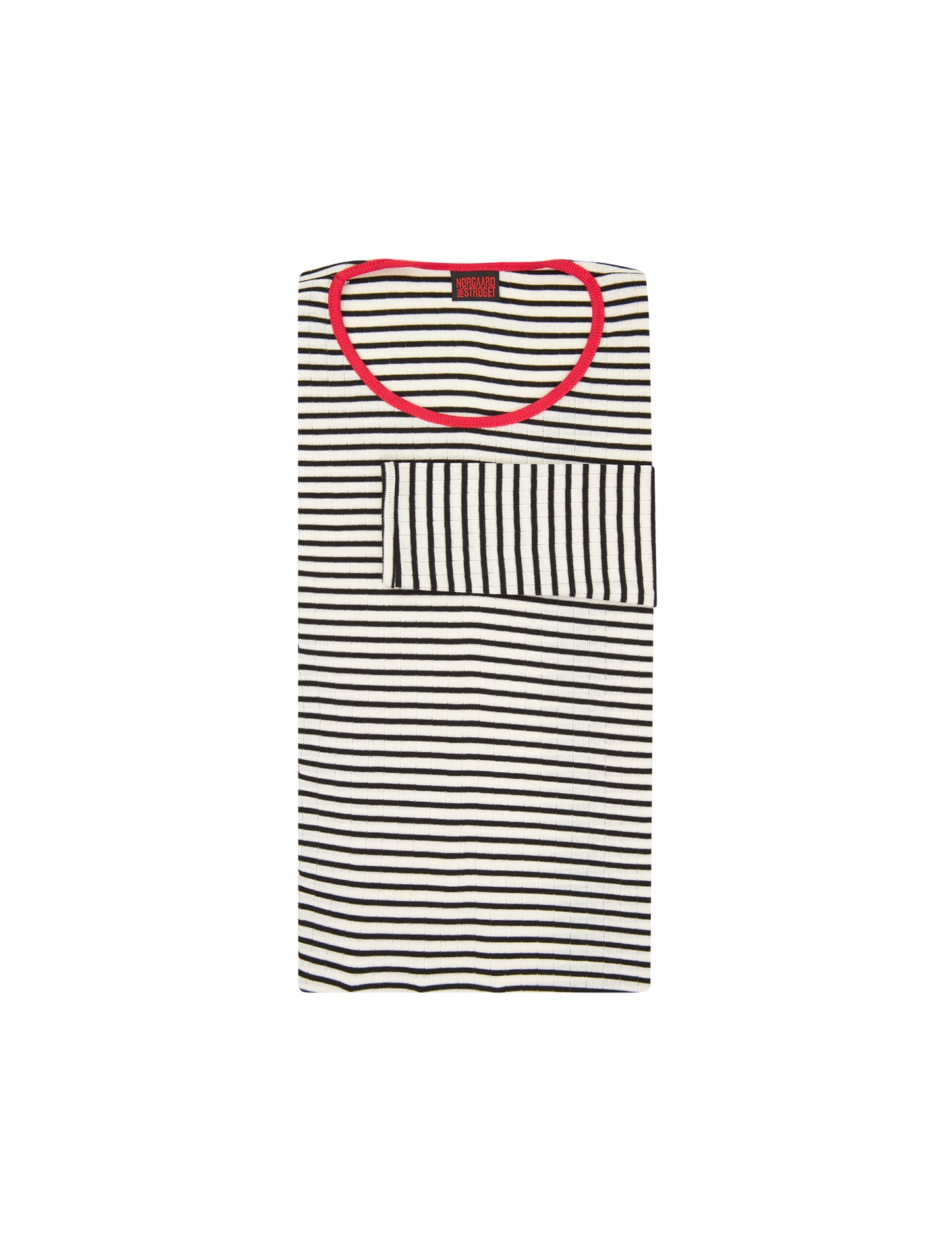 101 Teen NPS Stripes, NPS Ecru/Black/Red