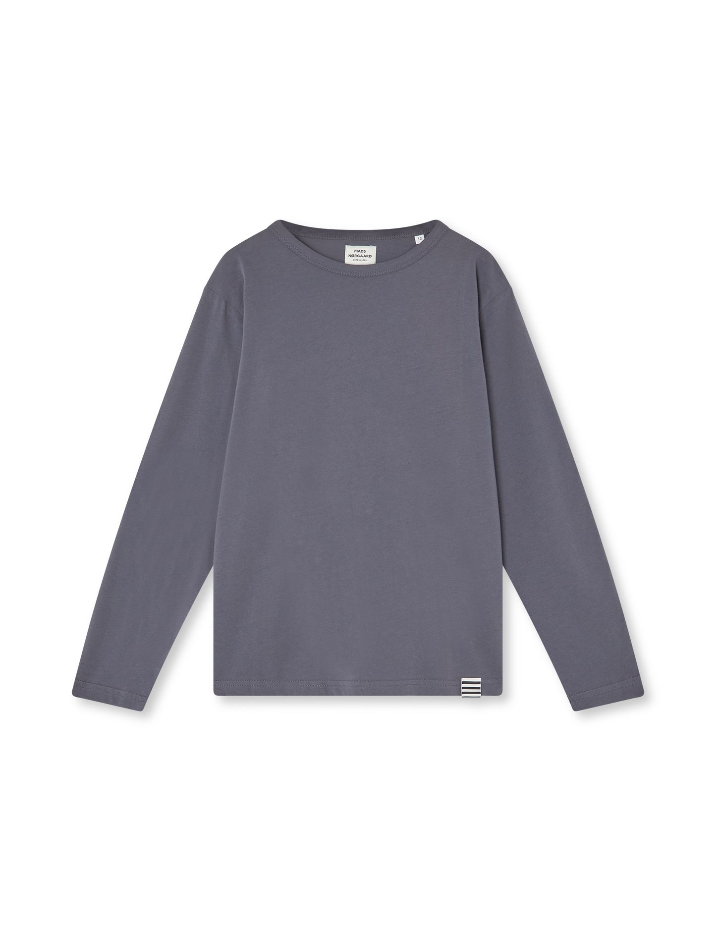 Organic  Thorlino L/S Tee FAV, Dark Grey