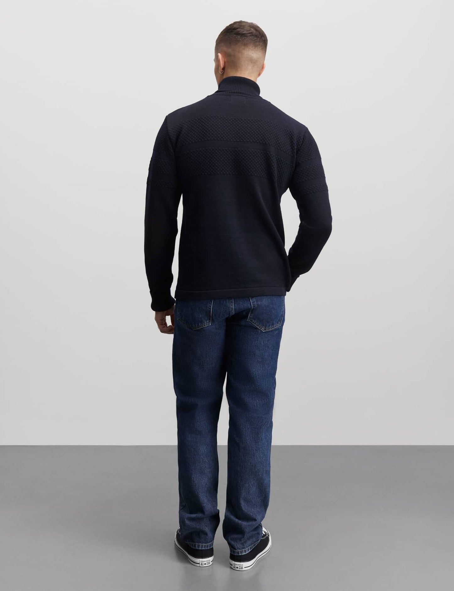 Wool Klemens Knit, Sky Captain