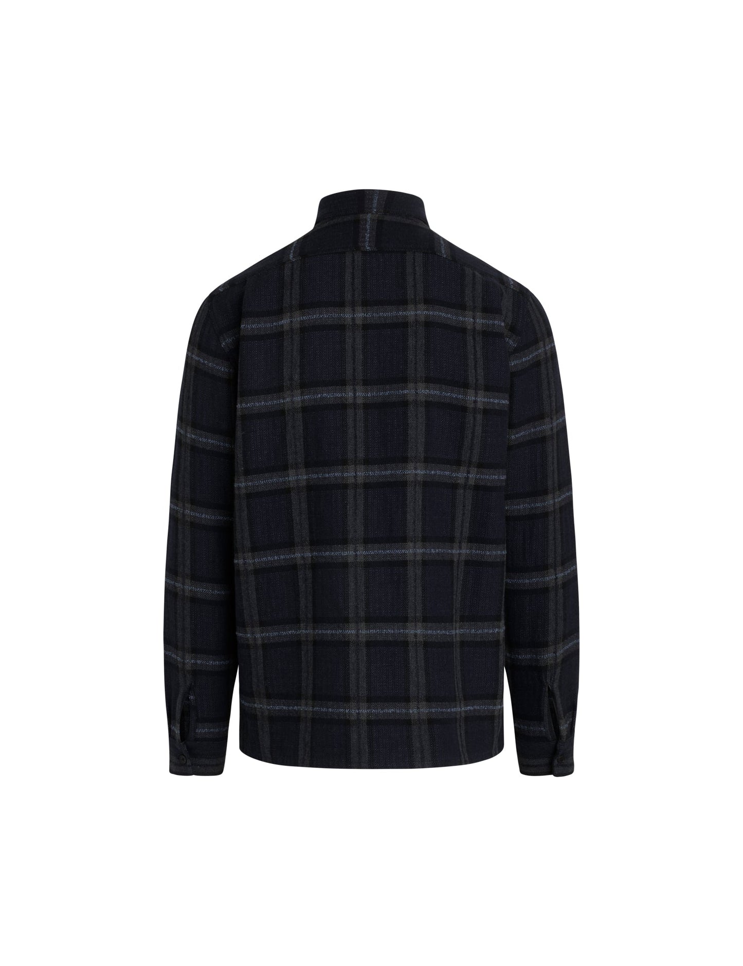 Boucle Check Sten Shirt,  Navy