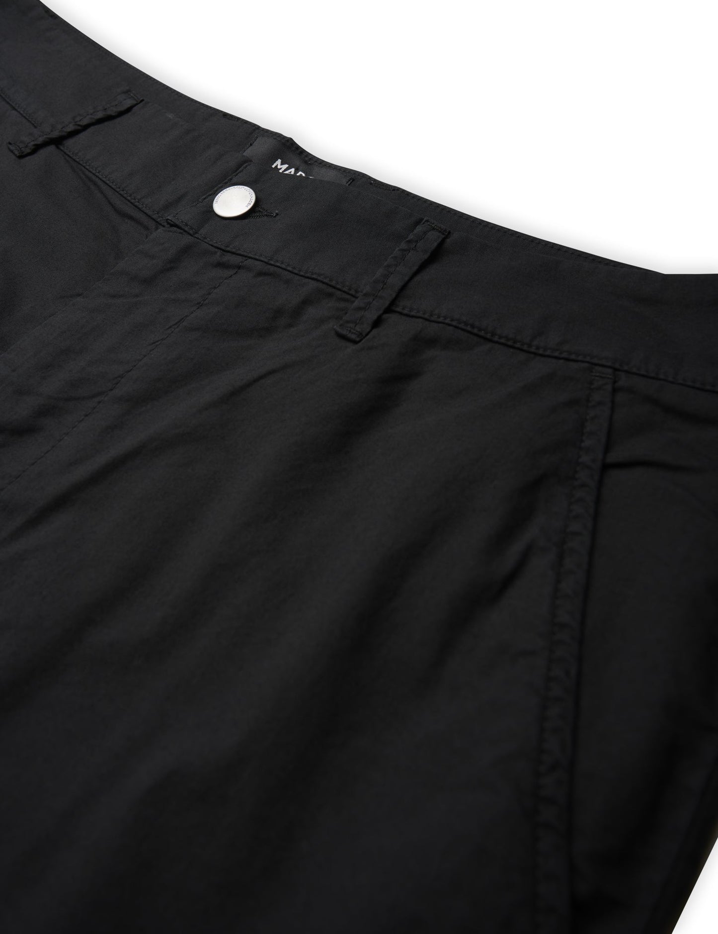 Dyed Air Cotton Posso Pant,  Black