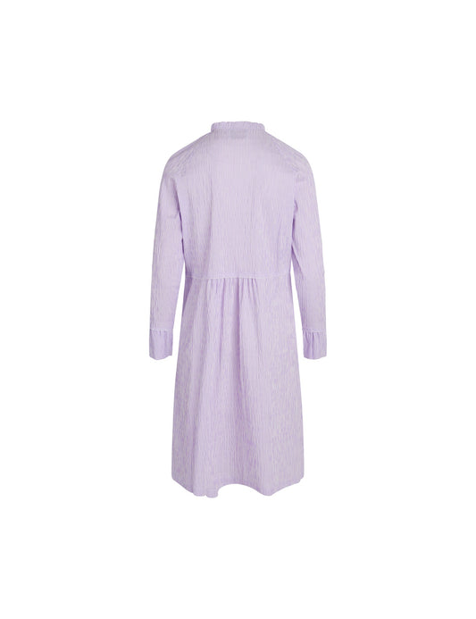 Crinckle Pop Dupina Dress,  Purple Hebe / Snow White