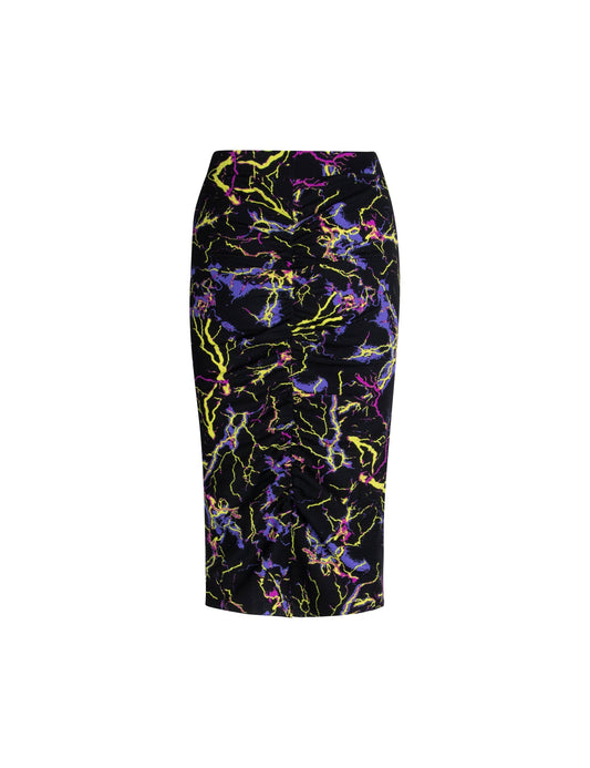 Pollux Simma Skirt,  Sky AOP Black