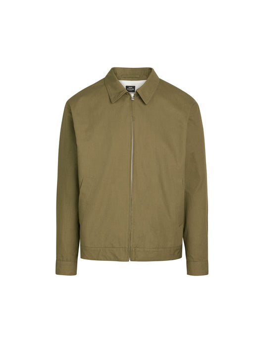 Dry Cotton Norton Jacket, Dusky Green