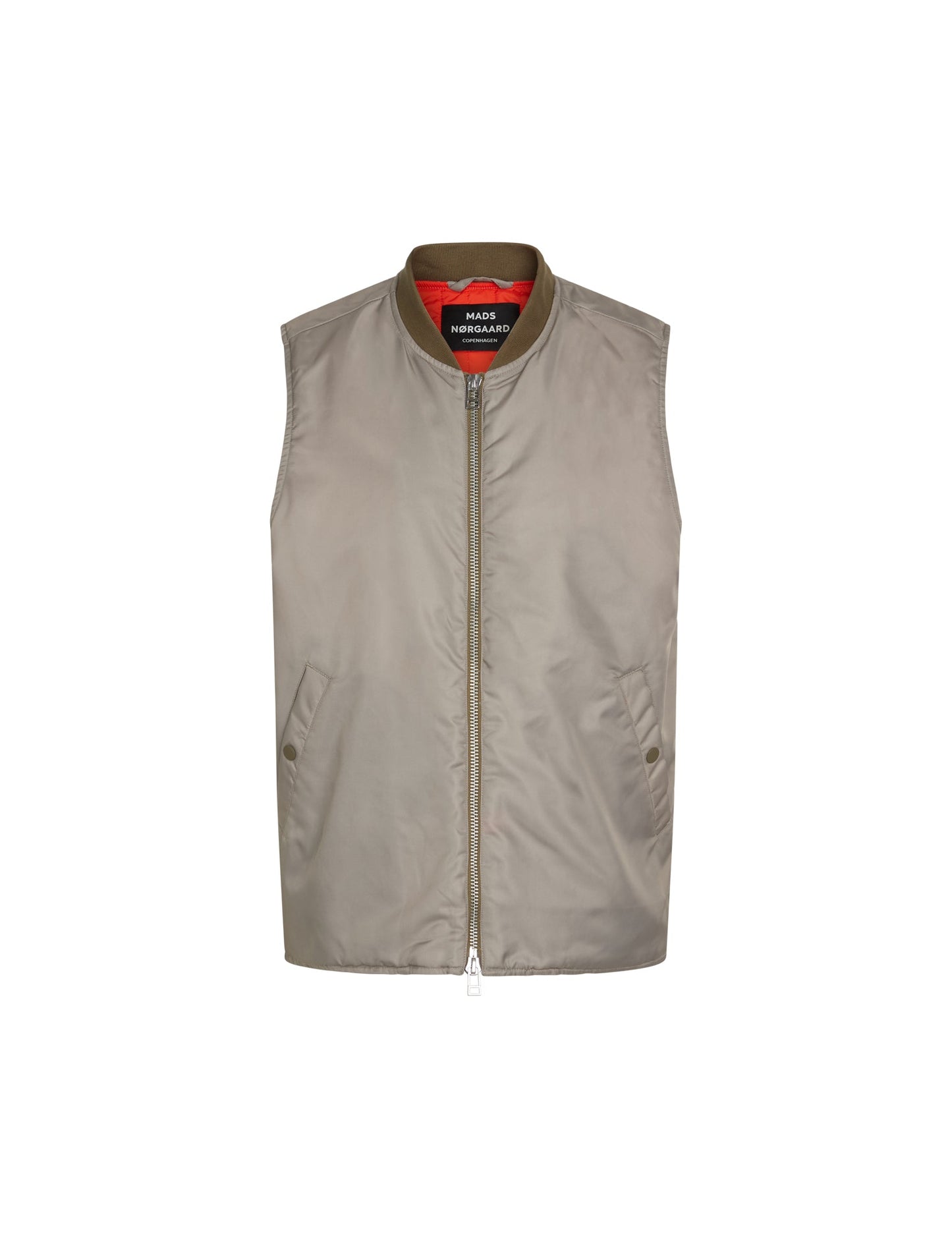 Tight Twill Serpico Vest, Vintage Khaki