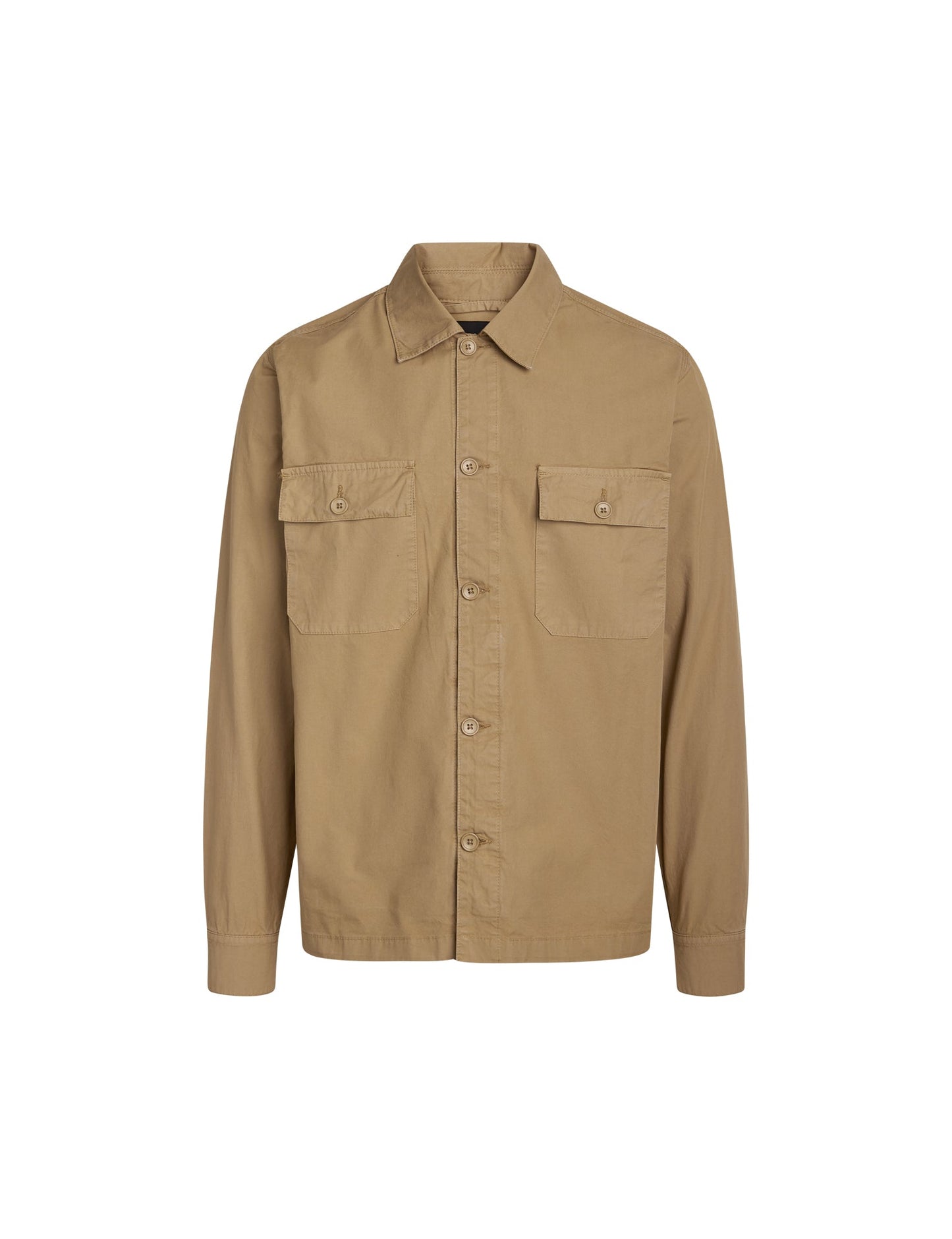 Fine Twill Steve Shirt, Kelp