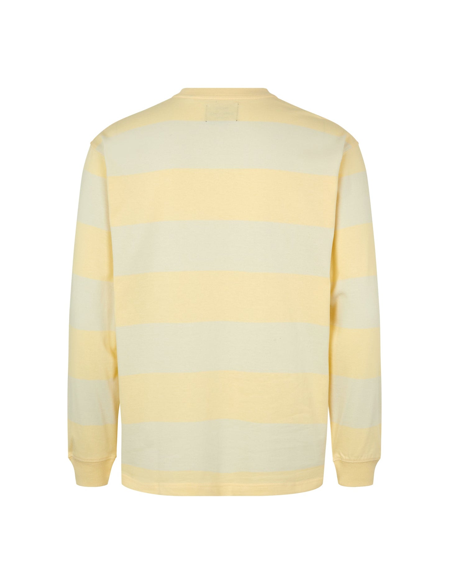 Combed Jersey Karl Stripe Tee LS,  Vanilla Ice/Vanilla Custard