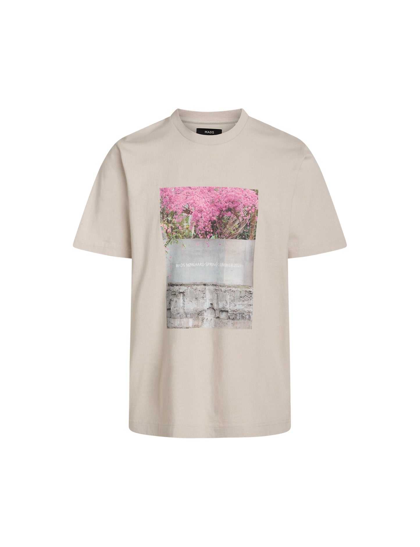 Heavy Twin Flower Tee,  Rainy Day