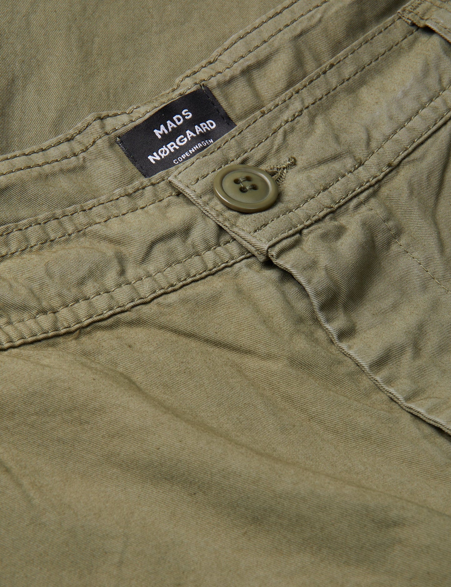 Fine Twill Cargo Pants,  Dusky Green