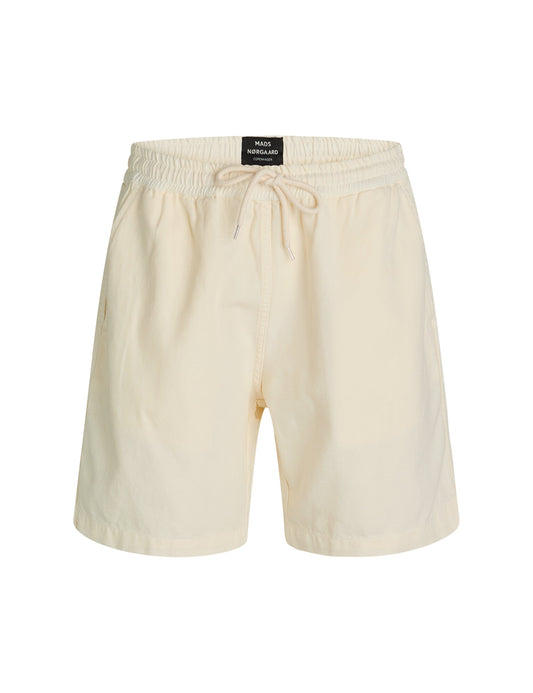 Dyed Canvas Beach Shorts,  Vanilla Ice