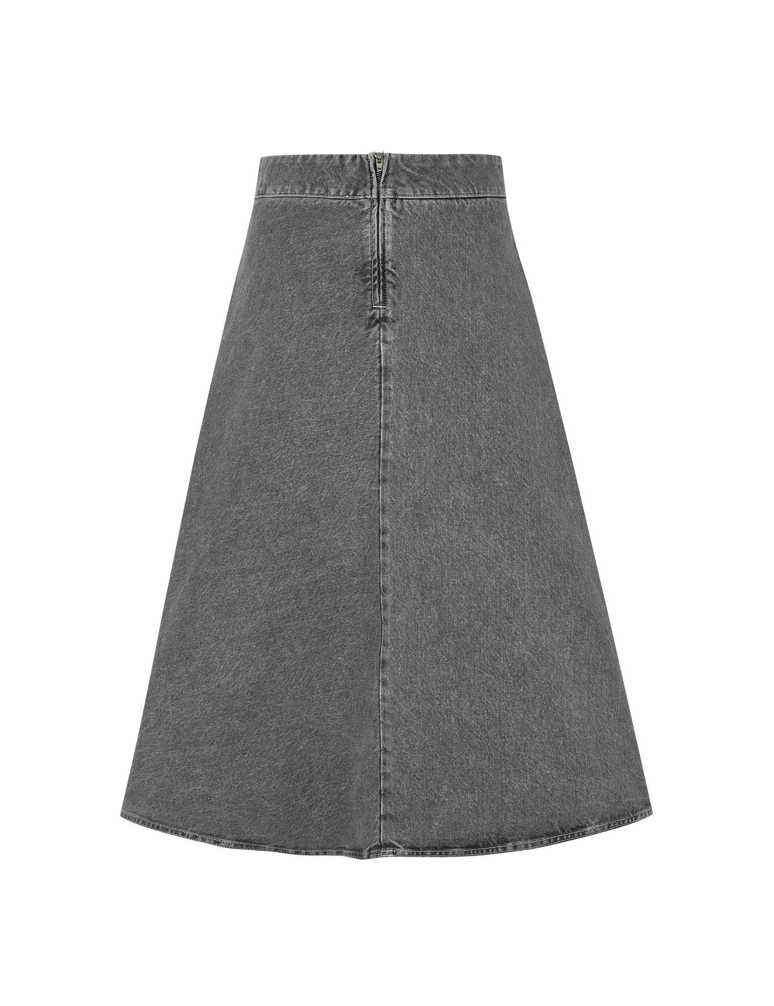 Grey Denim Stelly C Long Skirt, Grey – MADS NØRGAARD – COPENHAGEN