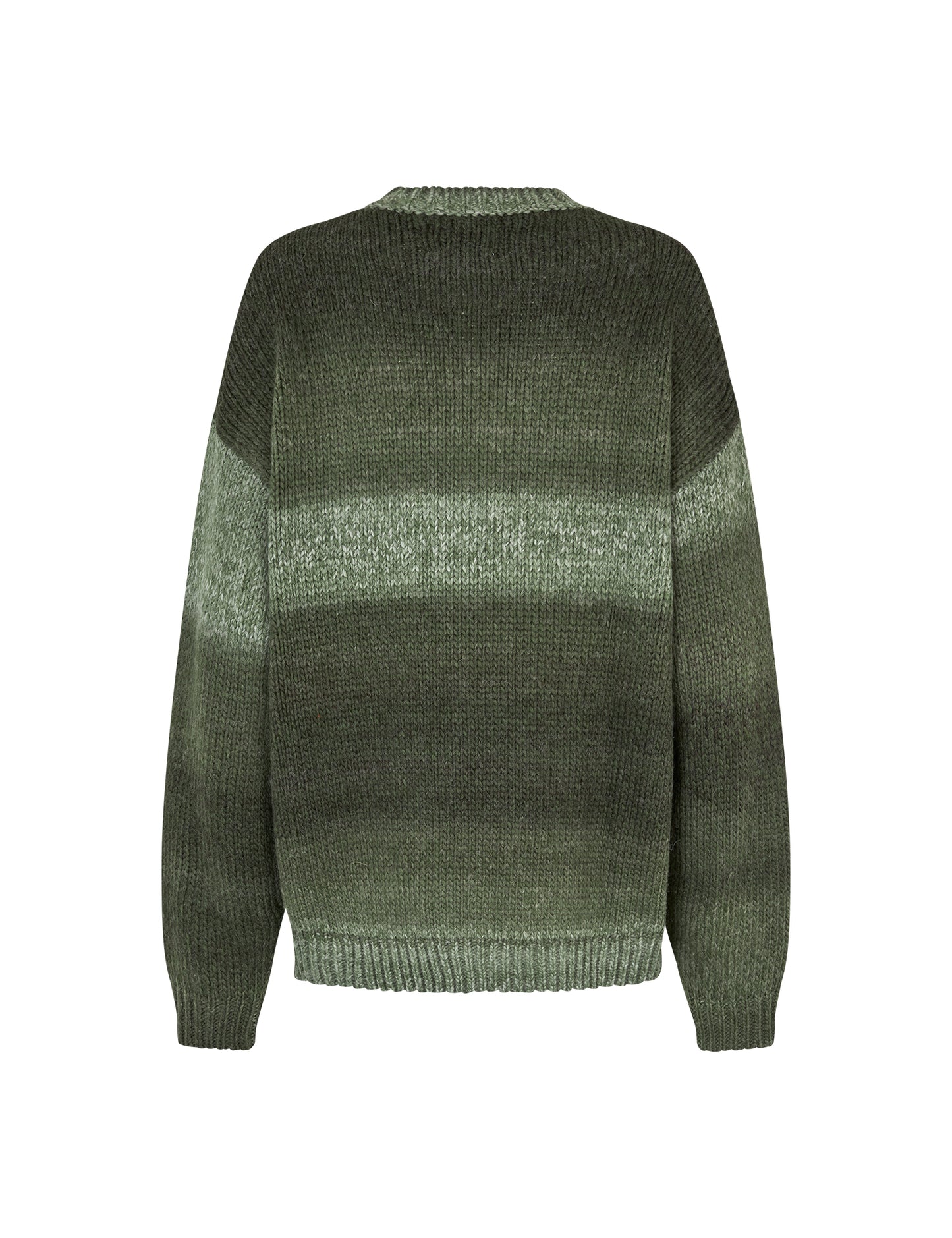 Shaded Lefty Sweater, Forest Night Melange