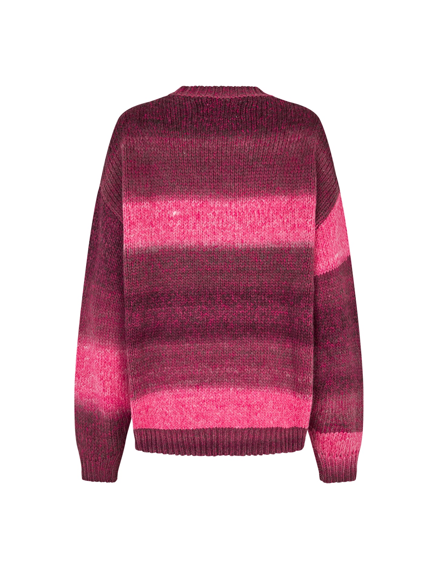 Shaded Lefty Sweater, Pink Glo Melange