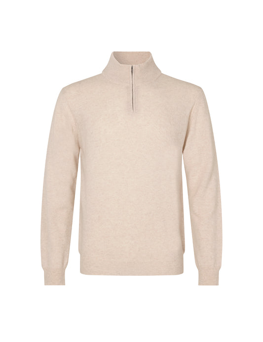 Eco Wool Halfdan Knit, Almond Milk