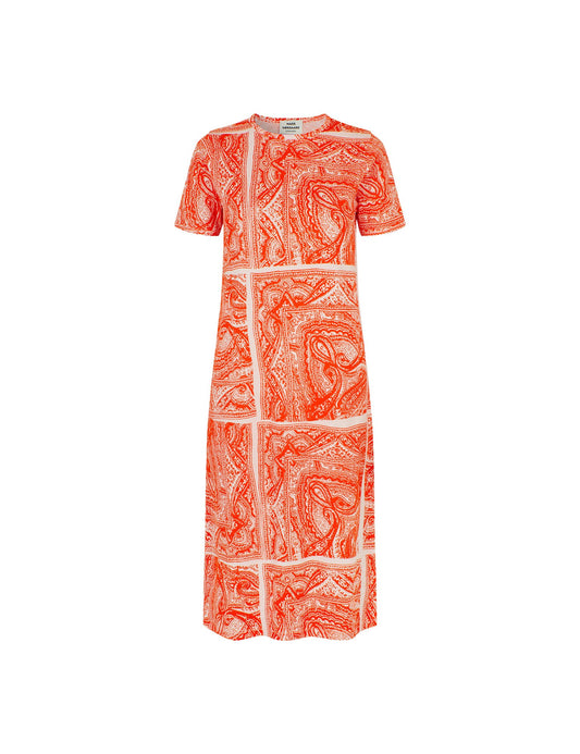 1x1 Organic Colanta Dress, Paisley AOP/Puffin's Bill