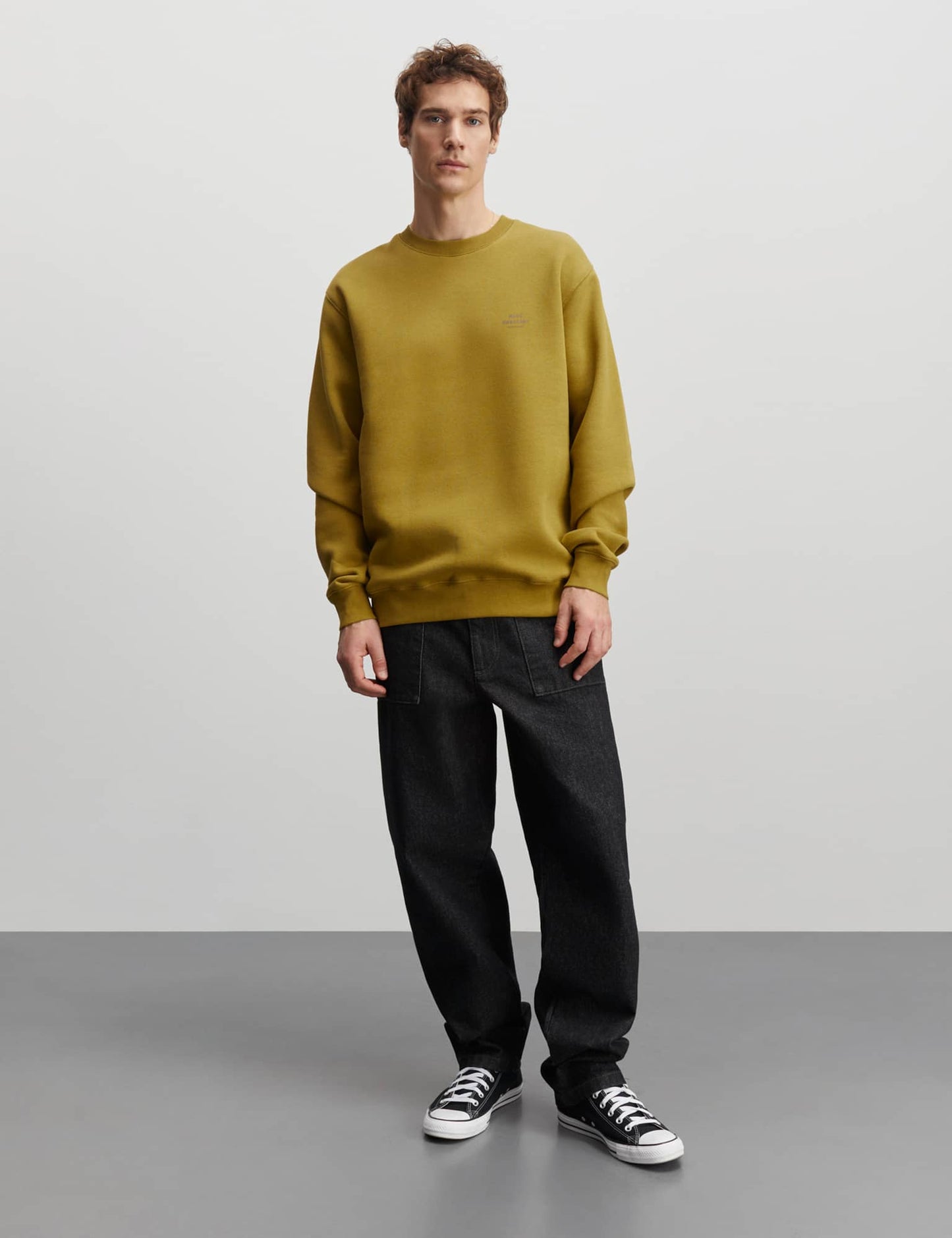 Standard Crew Logo Sweat, Willow