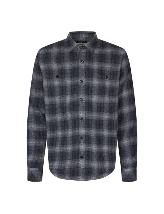 Soft Wool Roar Check Shirt, Deep Well Check