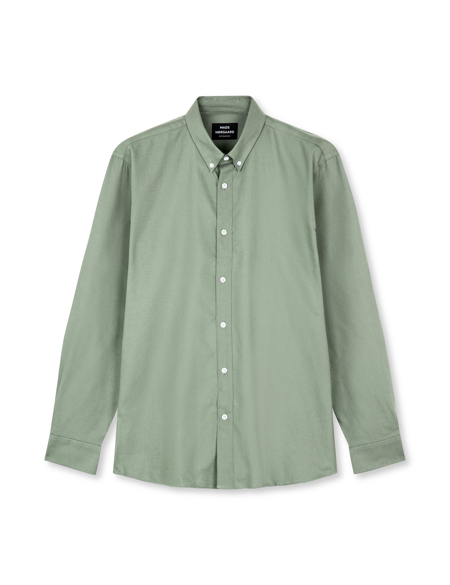 Cotton Oxford Sune Shirt BD, Sea Spray