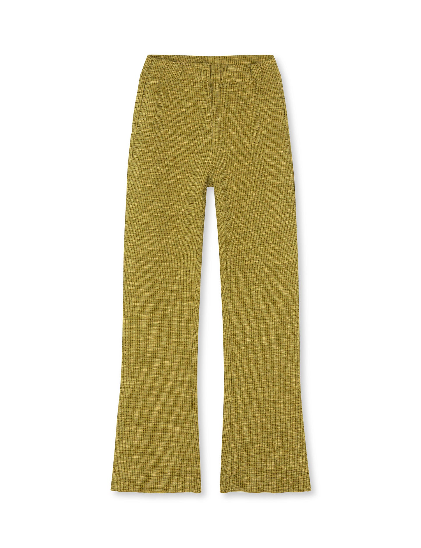 Mel Crepe Ura Pants, Misted Yellow Melange