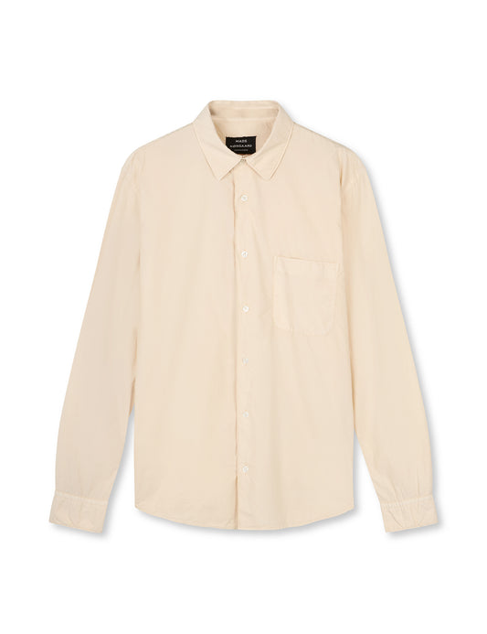 Cotton Poplin Sune Shirt, Birch