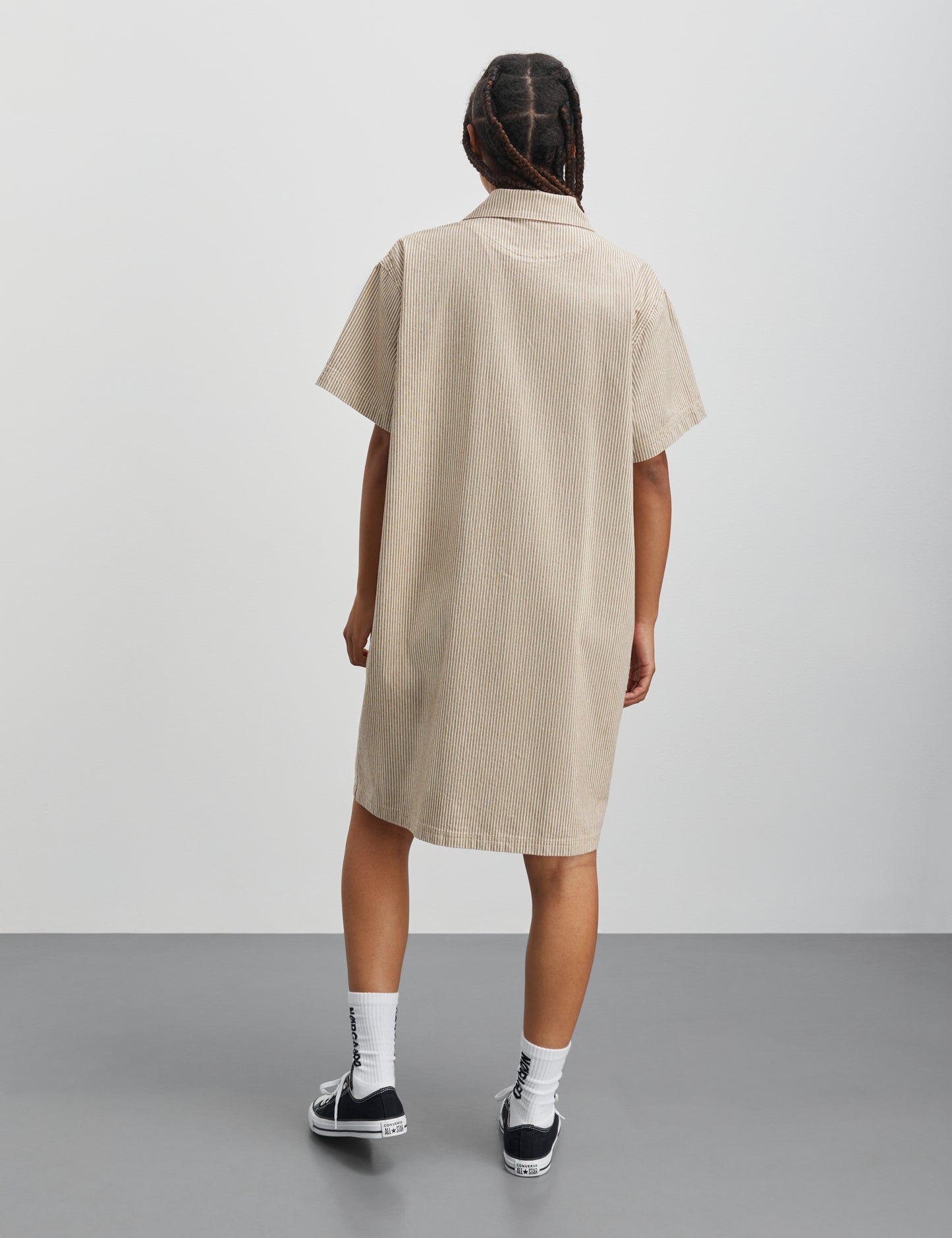 Bromi Yola Dress, Partridge/Whitecap Gray