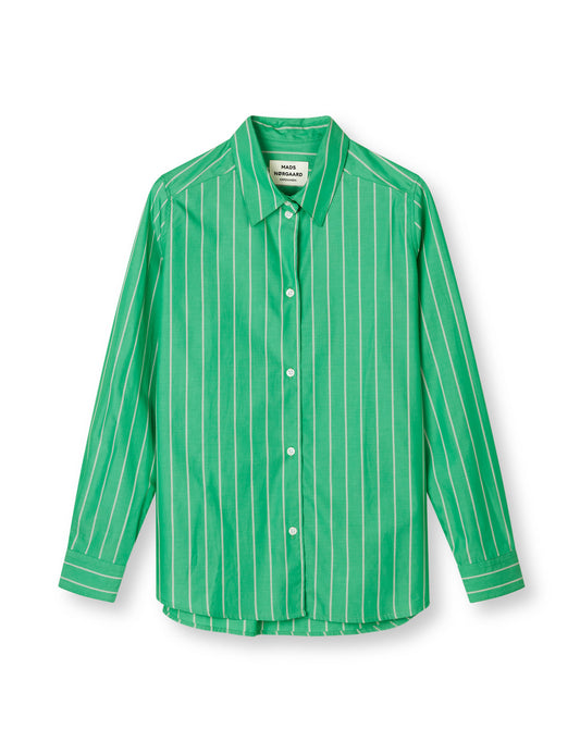 Yarpo Crane Shirt, YD Stripe/Bright Green