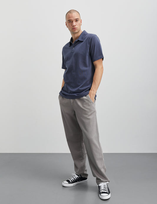 Syron Cotton Linen Hektor Pants, Titanium