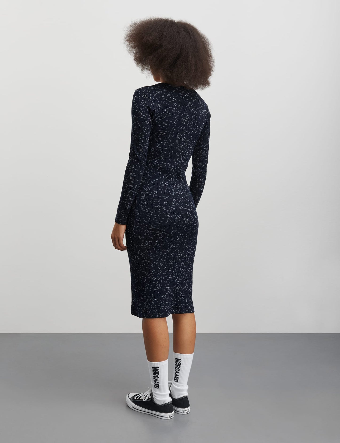 2x2 Cotton Space Bubi Dress, Multi Midnight