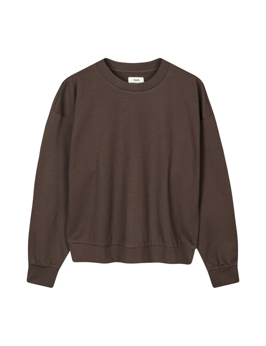 Airy Sweat Denver Sweatshirt, Black Coffee