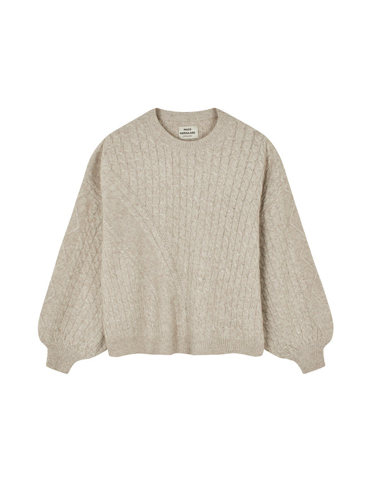 Recycled Wool Mix Rokko Sweater, Incense