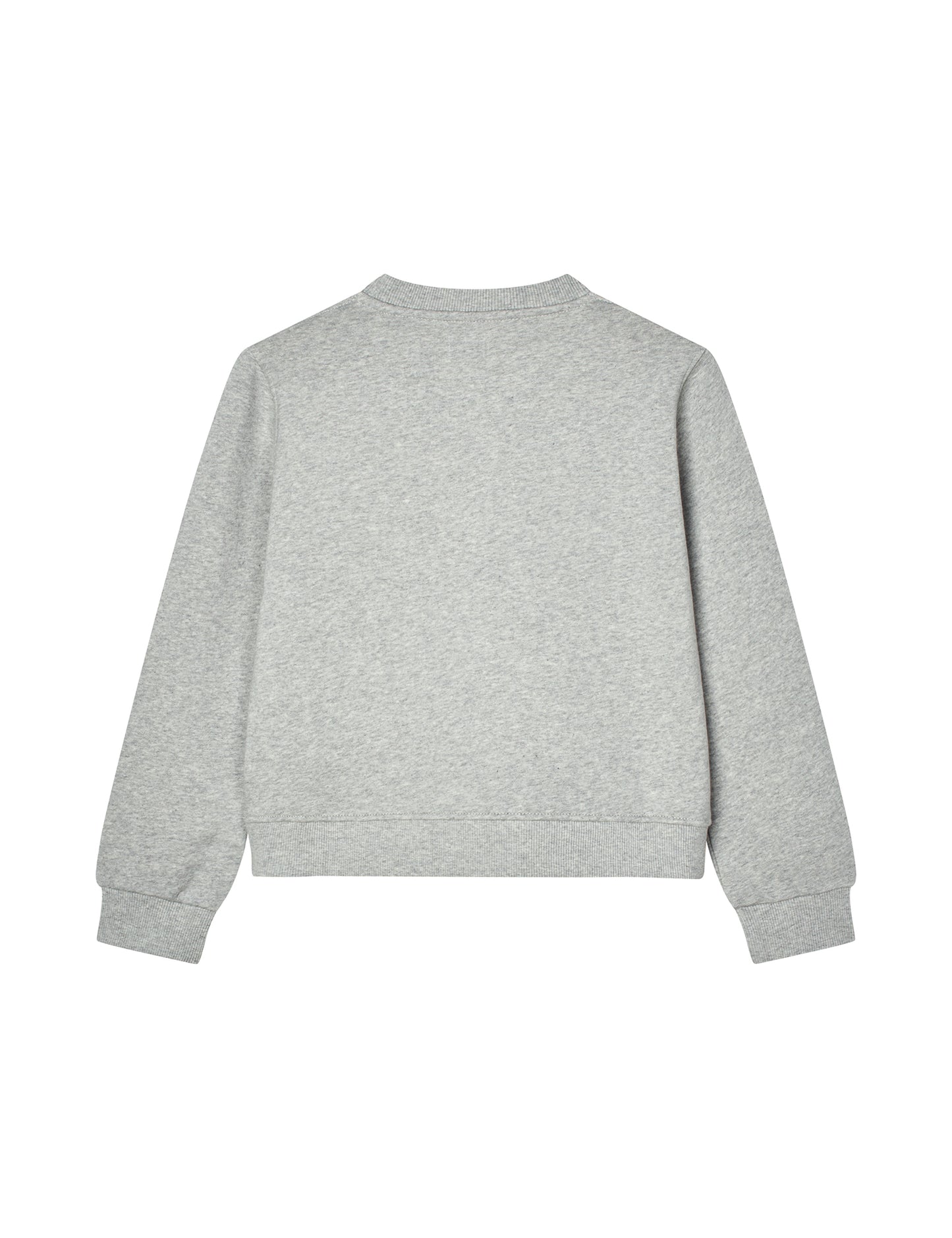 Organic Sweat Talinka Sweatshirt, Light Grey Melange