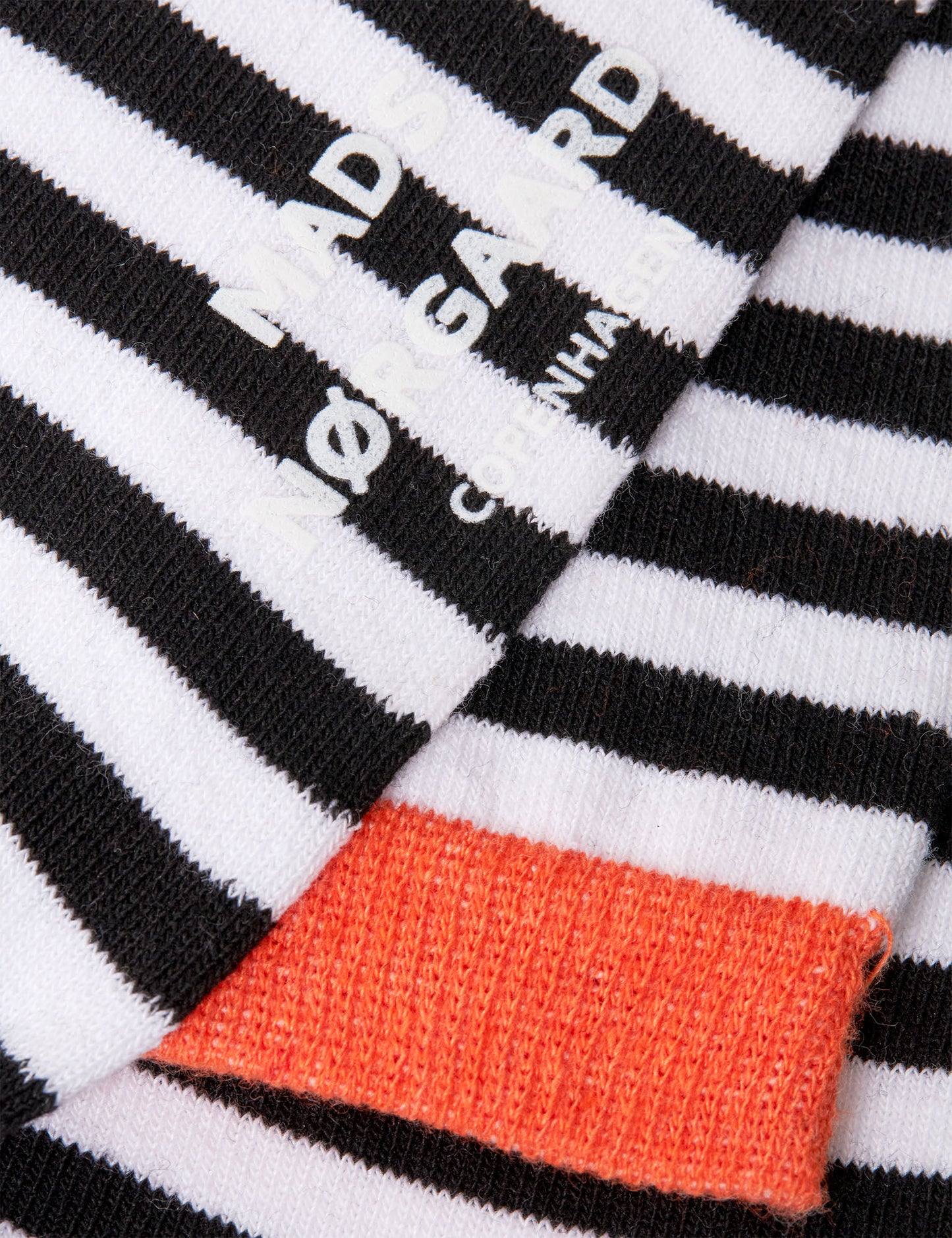 Sock Pair Ana Mix, Black stripe/White Dot