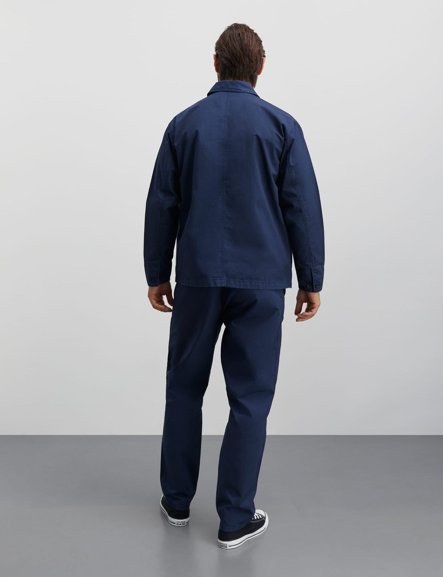 Fine Twill Chore Jacket, Midnight Navy