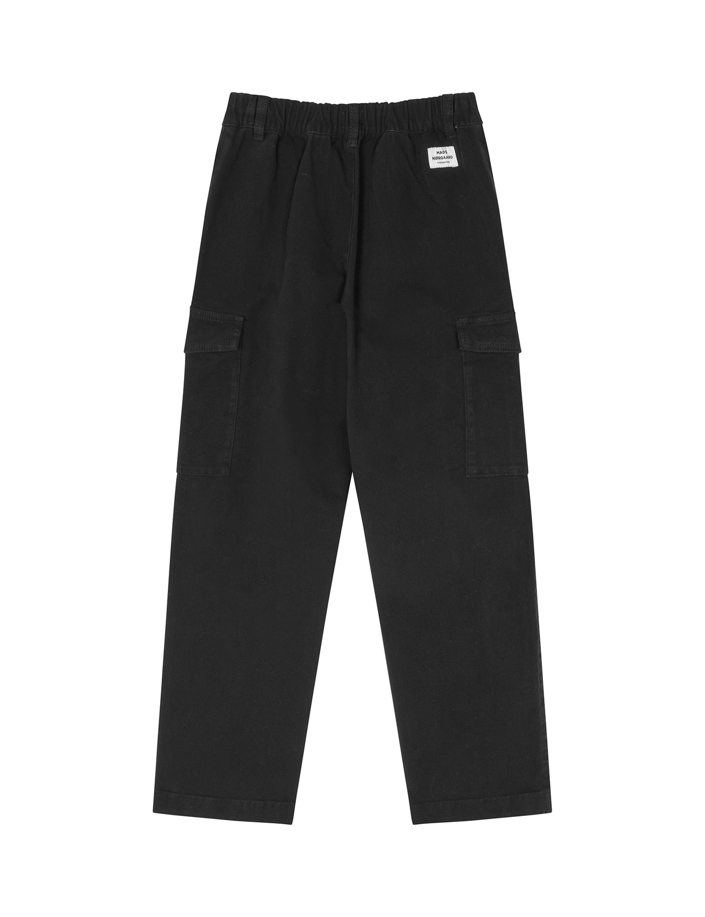 Soft Canvas Cargoni Pants, Black