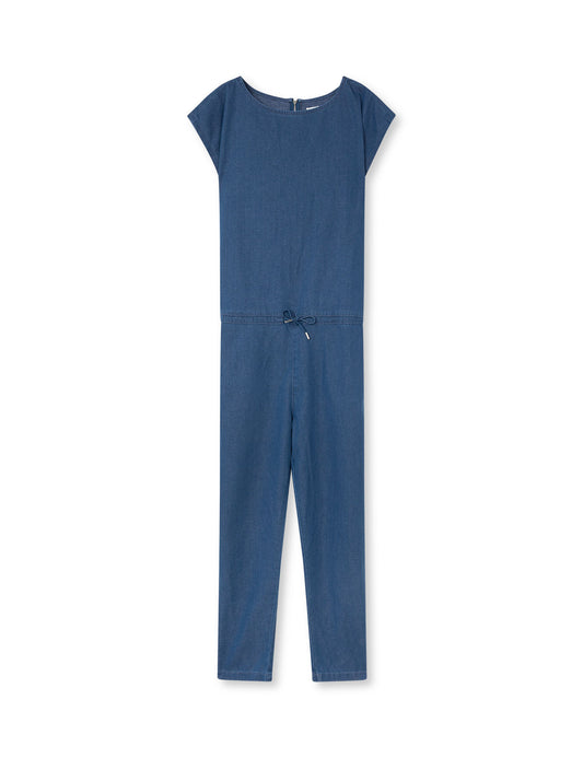 Soft Denim Cavi Jumpsuit, Sargasso Sea