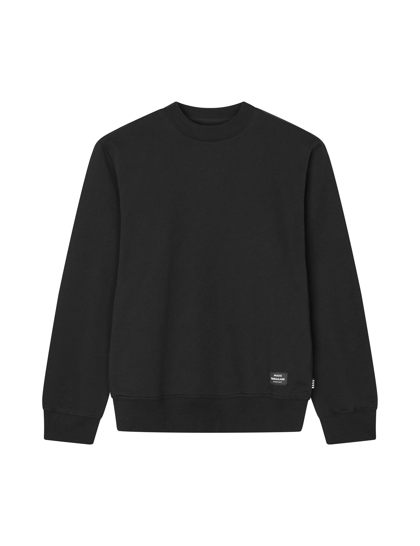 Light Terry Solo Sweatshirt, Black