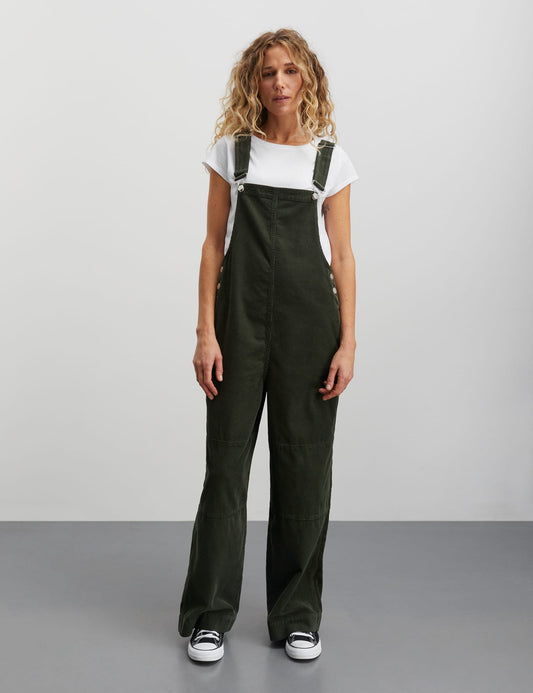 Mini Cord Finn Overalls, Rosin