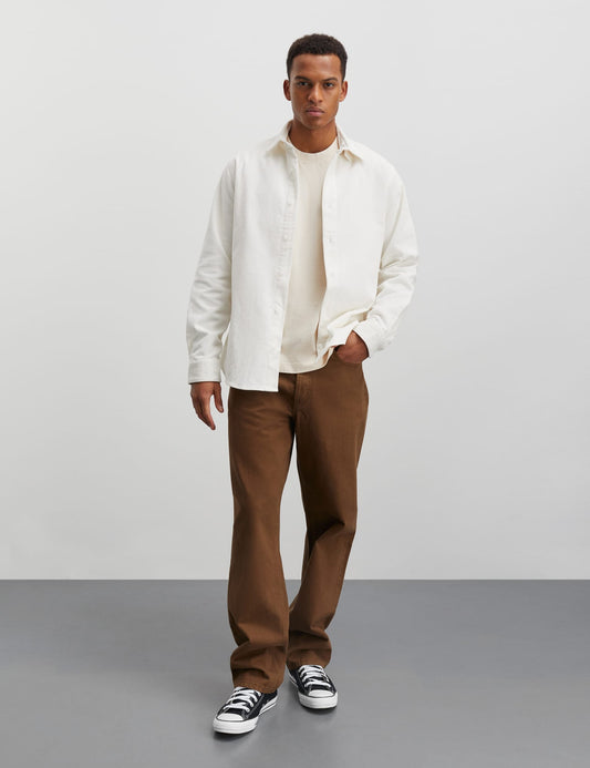 Classic Cord Malte Shirt, Vanilla Ice