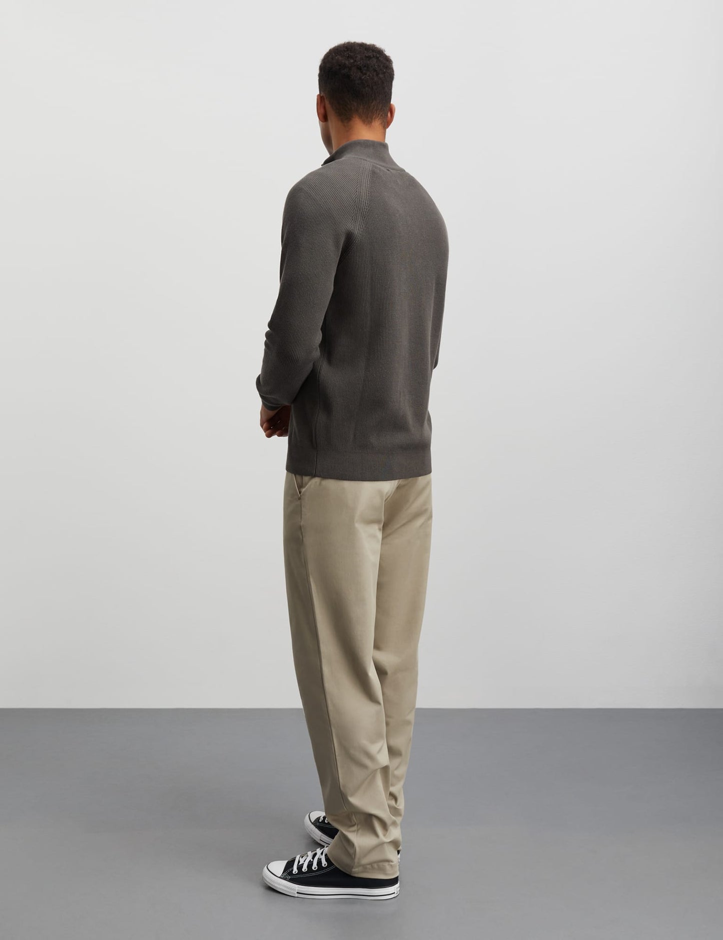 Cotton Twill Stretch Elias Pants, Silver Sage