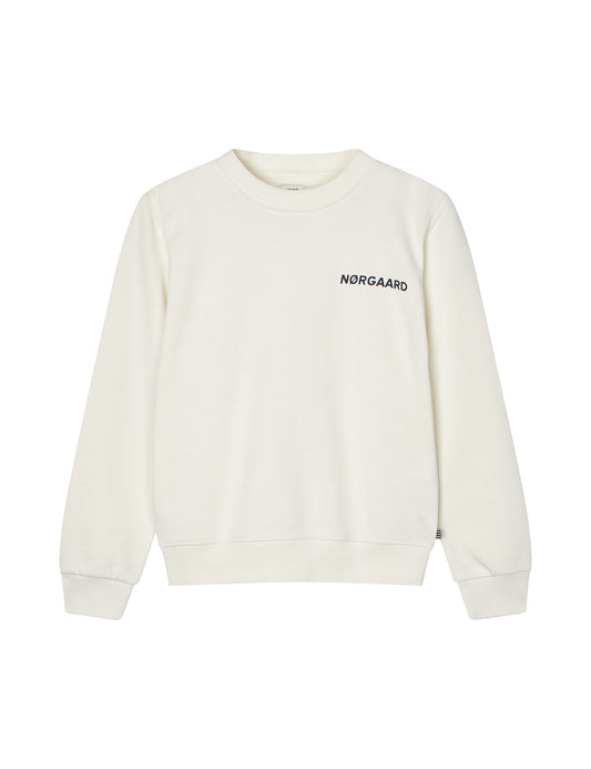 Organic Sweat Solo Sweatshirt, Marshmallow