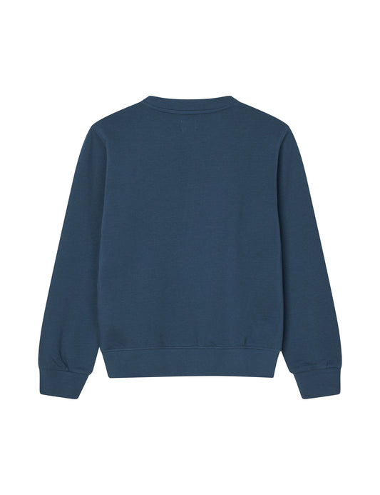 Organic Sweat Solo Sweatshirt, Midnight Navy