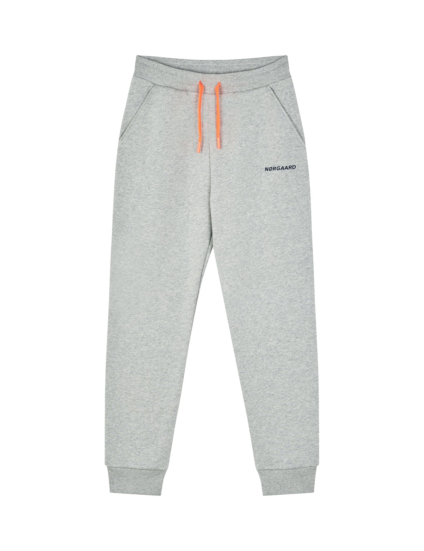 Organic Sweat Poro Pants, Light Grey Melange