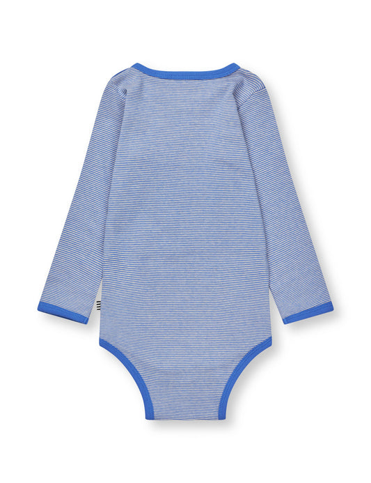 Soft Micro Striped Body, Amparo Blue/Fog