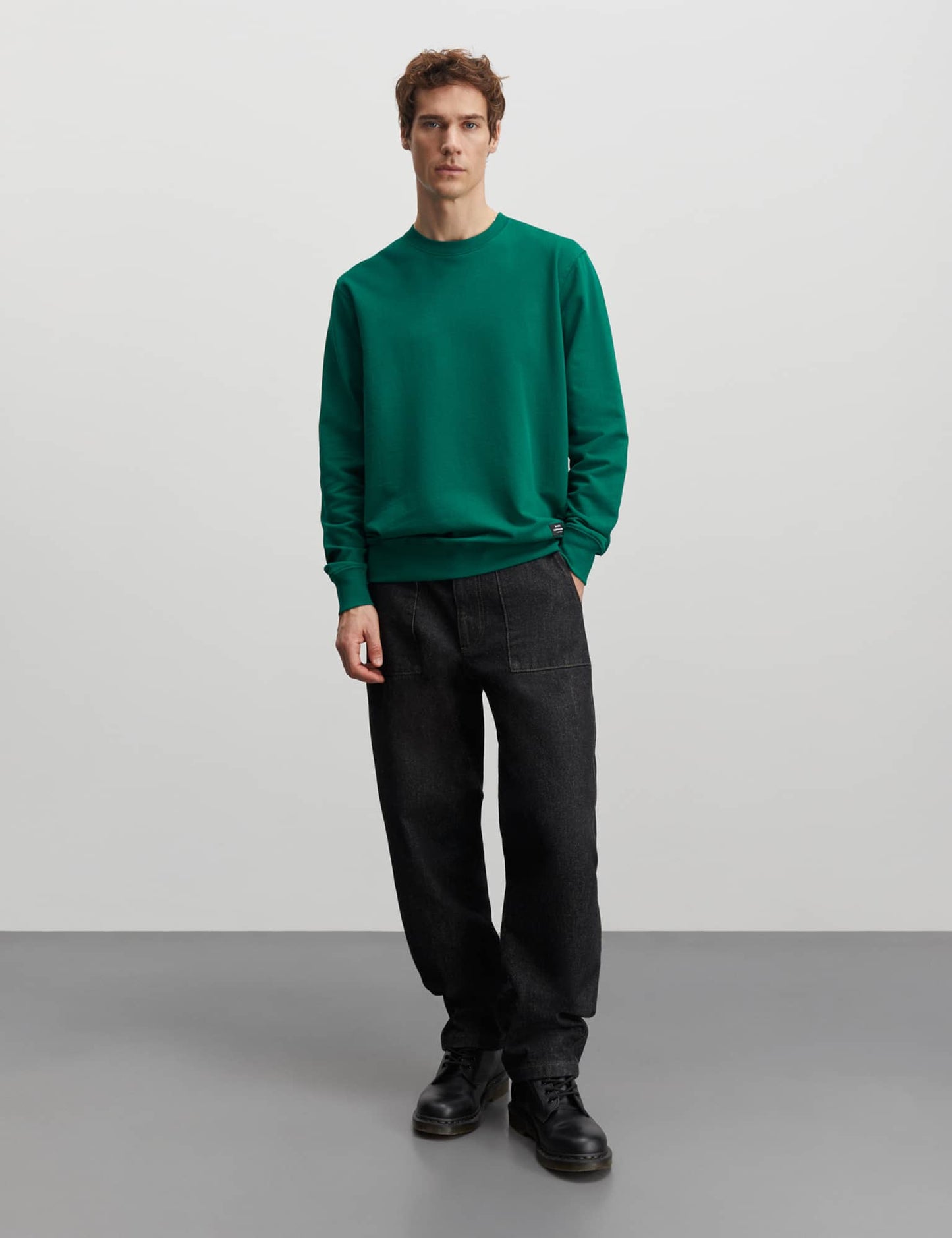 Light Terry Asker Sweat, Aventurine