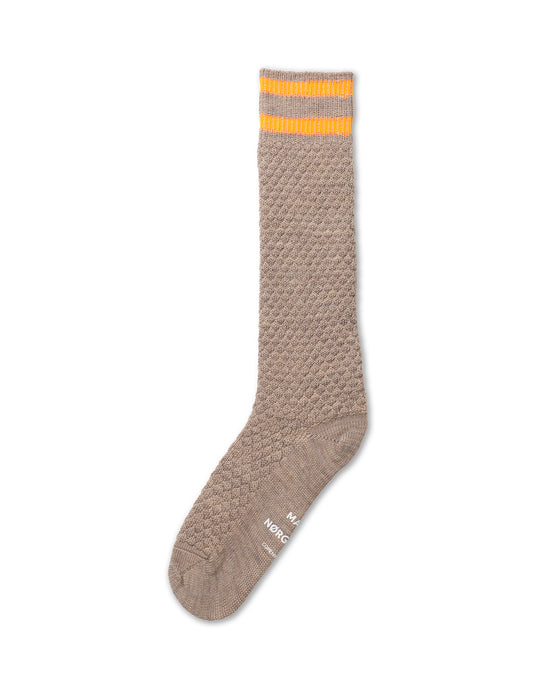 Woolen Bubble Socks, Teak