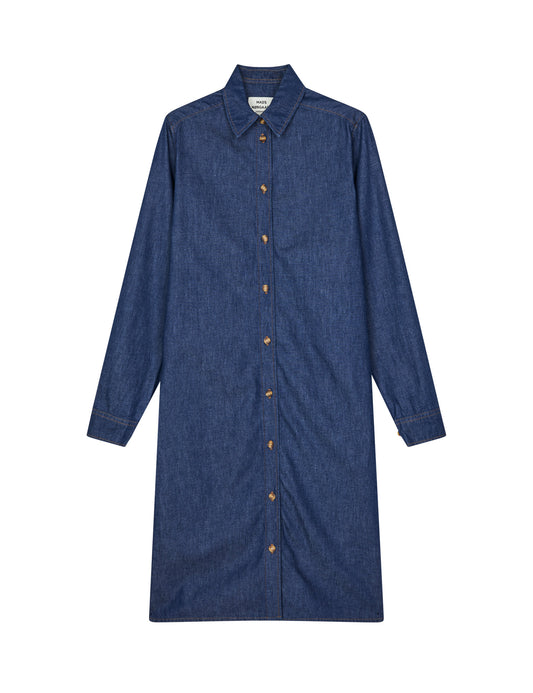 Air Denim Crissy Dress, Dark Blue Denim