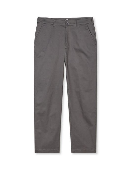 Cotton Twill Stretch Elias Pants, Black Oyster