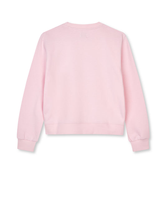 Organic Sweat Talinka Sweatshirt, Parfait Pink