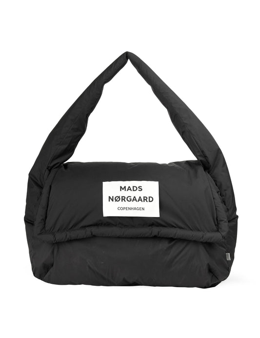 Recycle Pillow Bomb Bag, Jet Black