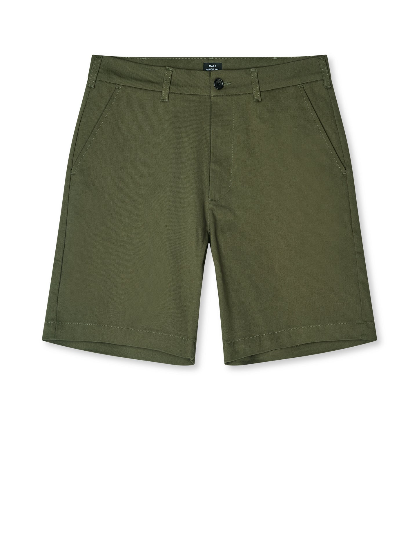 Cotton Twill Stretch Elias Shorts, Kalamata